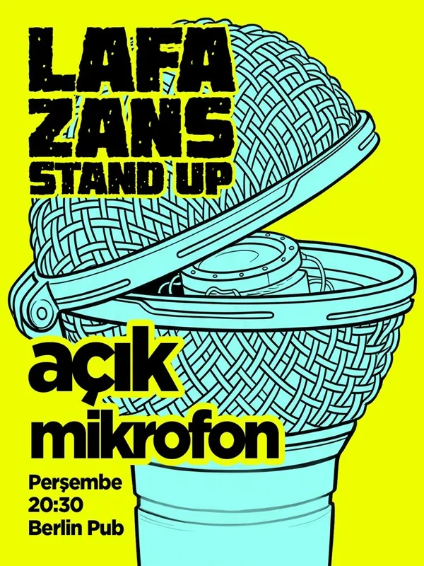 Lafazans Açık Mikrofon Stand Up