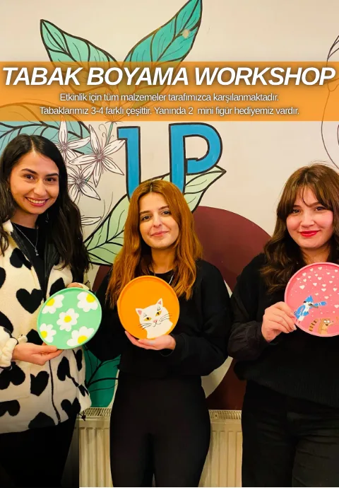 TABAK BOYAMA WORKSHOP ANKARA
